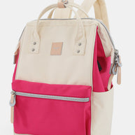 Himawari Water Resistant Canvas Backpack Bag with Side Pockets