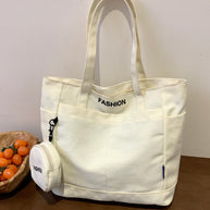 Canvas Tote Bag with Pouch