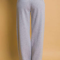 Love Tree Drawstring Wide Leg Sweatpants with Pockets, Gray.