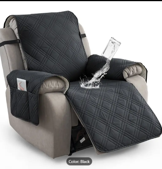 1pc 100% Waterproof Recliner Chair Cover