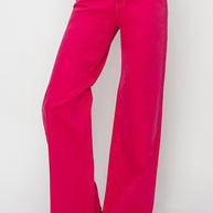 RISEN High Rise Wide Leg Jeans