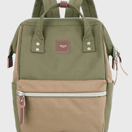 Himawari Water Resistant Canvas Backpack Bag with Side Pockets